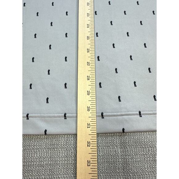 U Suck At Golf Polo Shirt Mens XL Pullover Grey All Over Golfer Print Casual - Picture 9 of 10